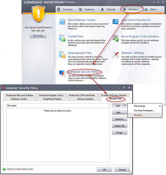 file system antiblock